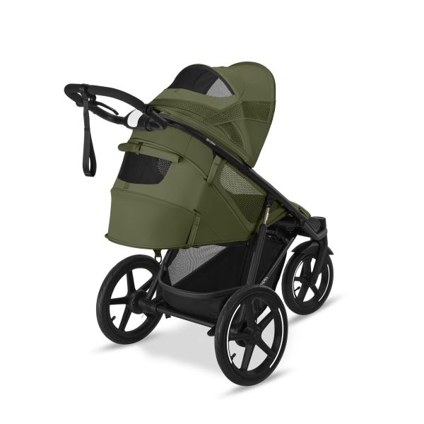 Poussette duo Avi Spin Moss Green + Siège auto Cloud T i-Size