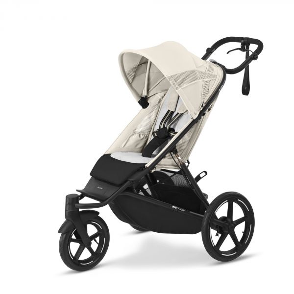 Poussette duo Avi Spin Seashell Beige + Nacelle Cot S