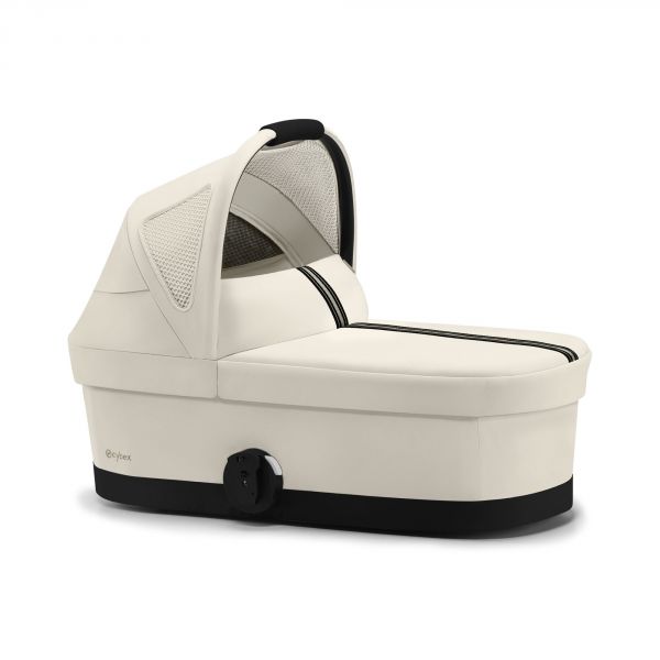 Poussette duo Avi Spin Seashell Beige + Nacelle Cot S