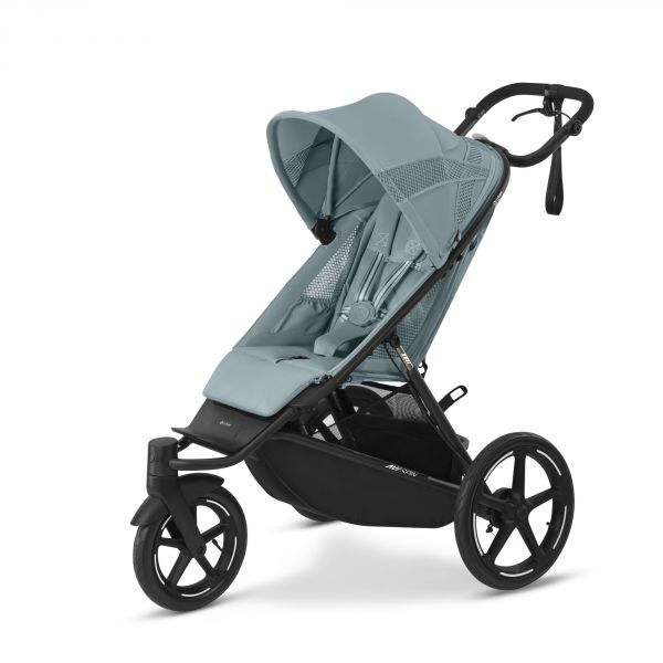 Poussette duo Avi Spin Stormy Blue + Nacelle Cot S