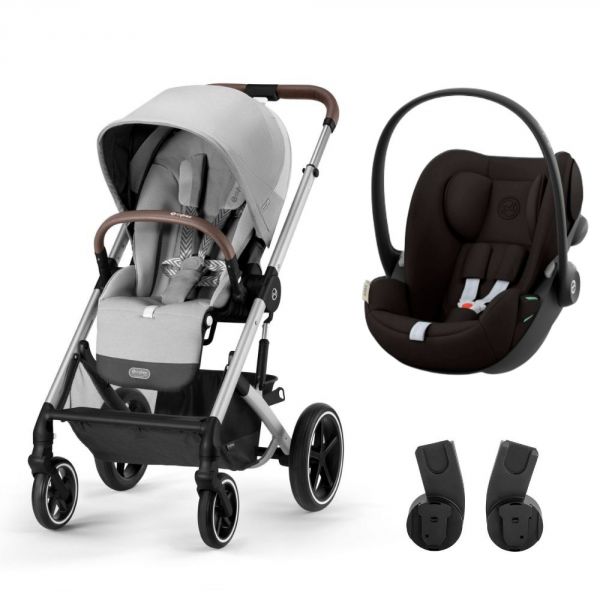 Poussette duo Balios S Lux -  Lava Grey + Siège auto Cloud G i-Size