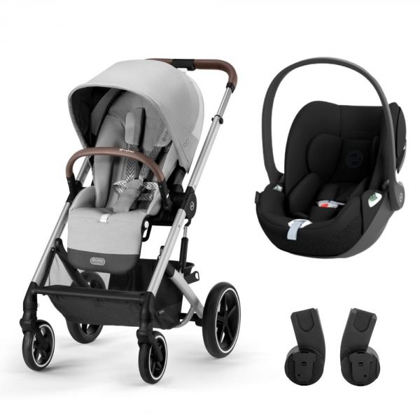 Poussette duo Balios S Lux Lava Grey + Siège auto Cloud T i-Size