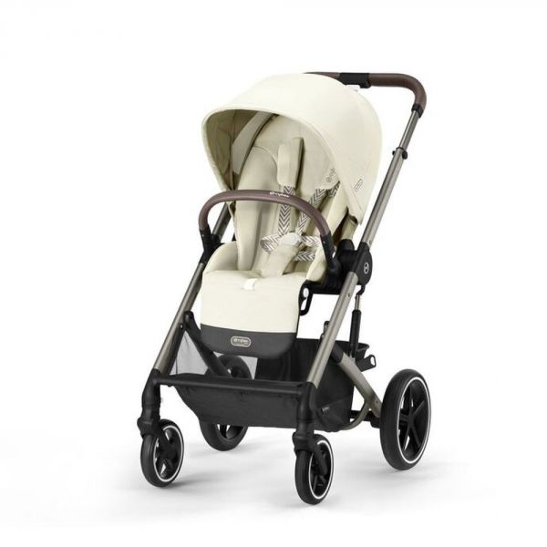 Poussette duo Balios S Lux - Seashell Beige + Siège auto Aton B2 i-Size