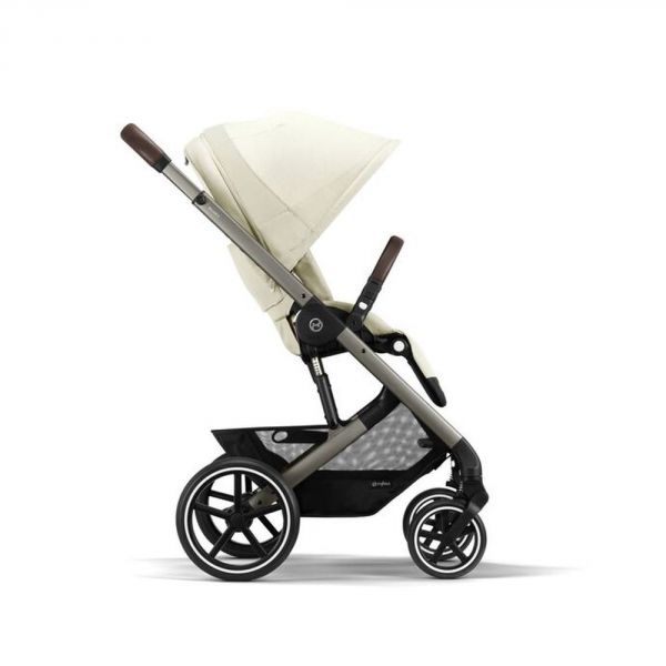 Poussette duo Balios S Lux - Seashell Beige + Siège auto Aton B2 i-Size