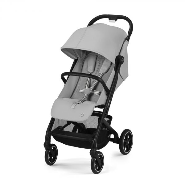 Poussette duo Beezy Fog grey + Siège auto Cloud G i-Size