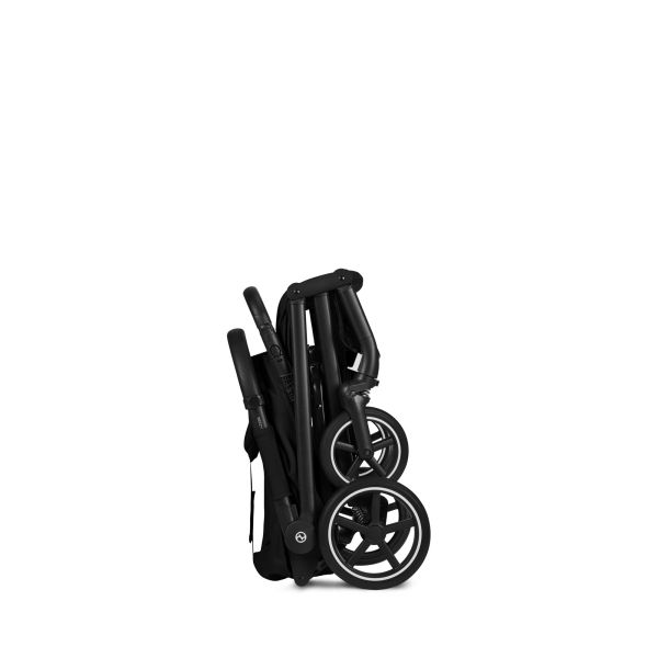Poussette duo Beezy 4 compacte Magic Black avec siège auto Cloud T i-Size Tissu Plus