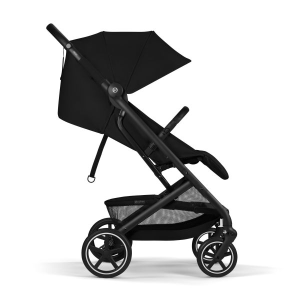 Poussette duo Beezy 4 compacte Magic Black avec siège auto Cloud T i-Size Tissu Plus