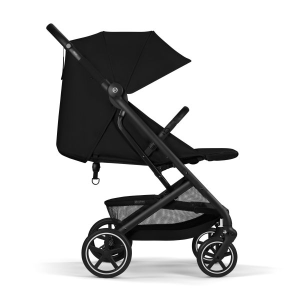 Poussette duo Beezy 4 compacte Magic Black avec siège auto Cloud T i-Size Tissu Plus