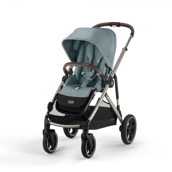 Poussette duo Gazelle S Stormy Blue + Siège auto Cloud G i-Size