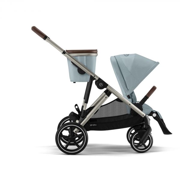 Poussette duo Gazelle S Stormy Blue + Siège auto Cloud G i-Size