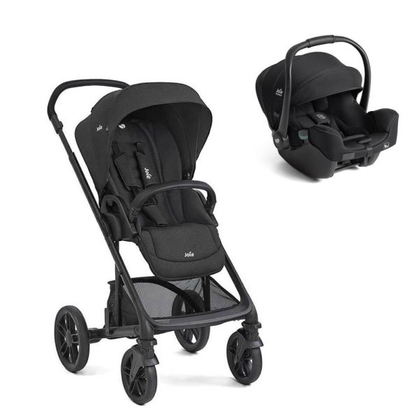 Poussette duo Chrome 2 Raven + siège auto i-Starter Eclipse