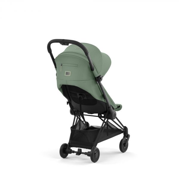 Poussette duo Coya Leaf Green châssis Matt Black + Cloud G i-Size