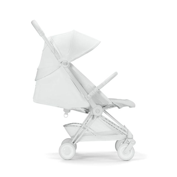 Poussette duo Coya Urban Mobility Blanc + Cloud T i-Size