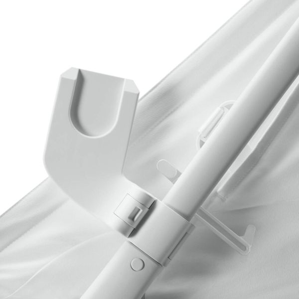 Poussette duo Coya Urban Mobility Blanc + Cloud T i-Size