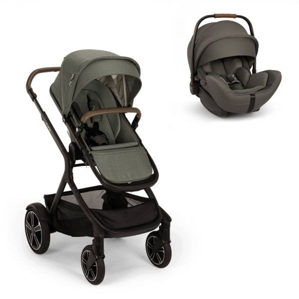 Poussette duo DEMI Next + siège auto Arra Flex Pine