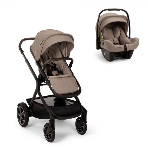Poussette duo DEMI Next + siège auto Pipa Next Cedar