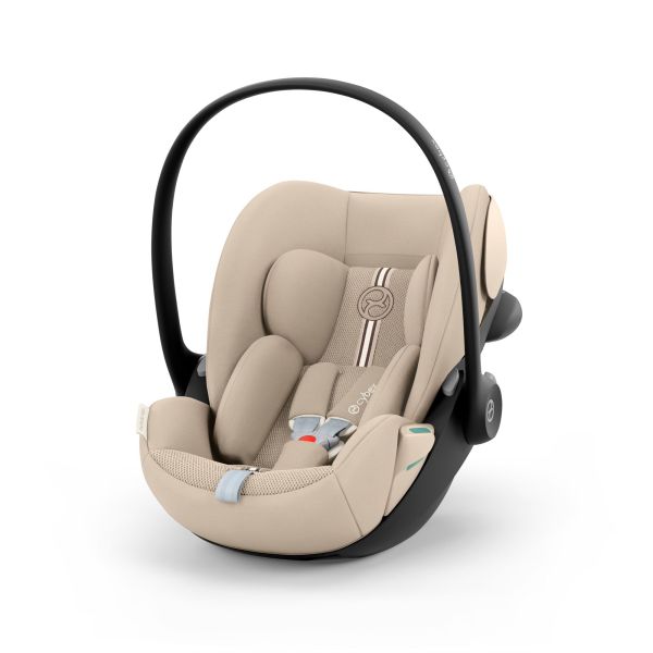 Poussette duo Eezy S Twist+ 2 pivotante Almond Beige avec siège auto Cloud G3 i-Size Tissu Plus
