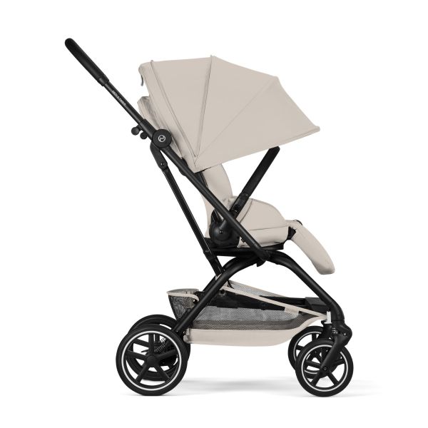 Poussette duo Eezy S Twist+ 2 pivotante Dune Grey avec siège auto Aton B2 i-Size