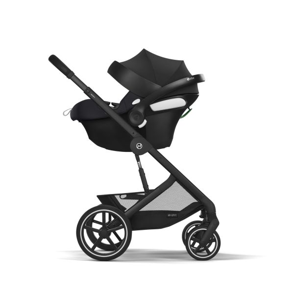 Poussette duo Eezy S Twist+ 2 pivotante Dune Grey avec siège auto Aton B2 i-Size