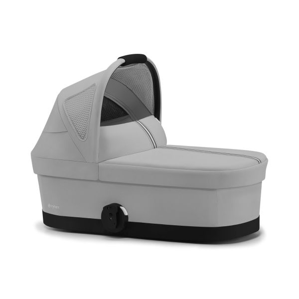 Poussette duo Eezy S Twist+ 2 pivotante Dune Grey avec nacelle Cot S