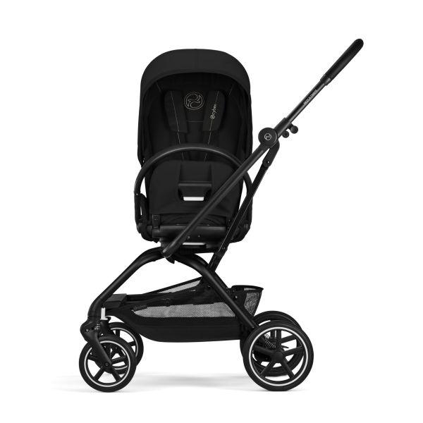 Poussette duo Eezy S Twist+ 2 pivotante Magic Black avec siège auto Cloud G3 i-Size Tissu Plus