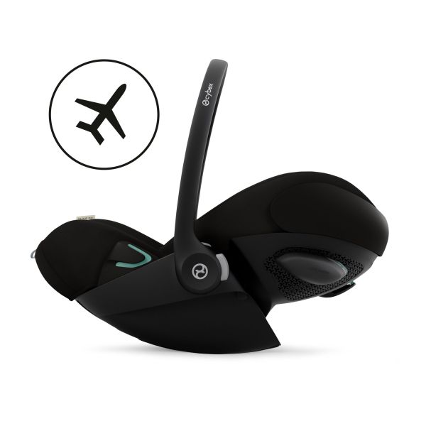 Poussette duo Eezy S Twist+ 2 pivotante Magic Black avec siège auto Cloud G3 i-Size Tissu Plus