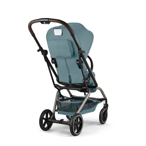Poussette duo Eezy S Twist+ 2 pivotante Stormy Blue avec siège auto Cloud G i-Size