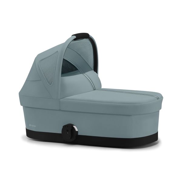 Poussette duo Eezy S Twist+ 2 pivotante Stormy Blue avec nacelle Cot S