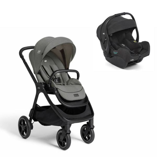 Poussette duo Finiti Evergreen + siège auto i-Gemm 3 Raven