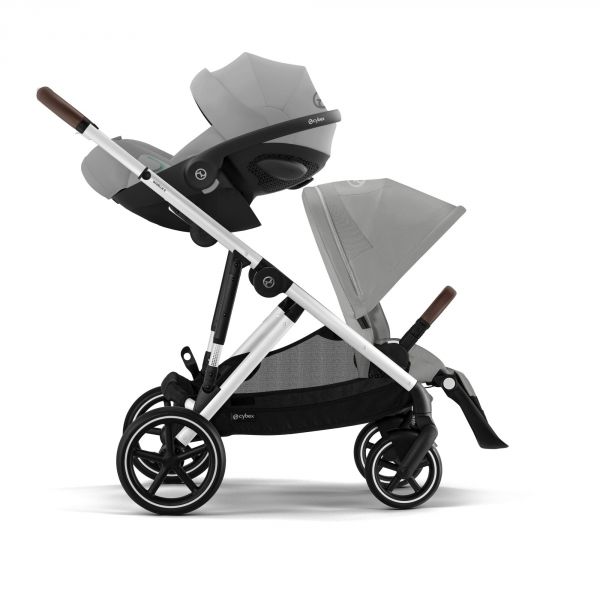 Poussette duo Gazelle S Stone Grey + Siège auto Cloud G i-Size