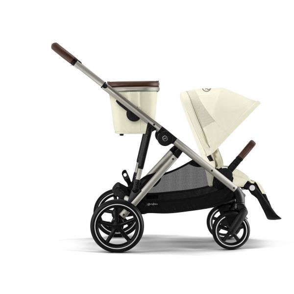 Poussette duo Gazelle S Seashell Beige + Siège auto Cloud G i-Size