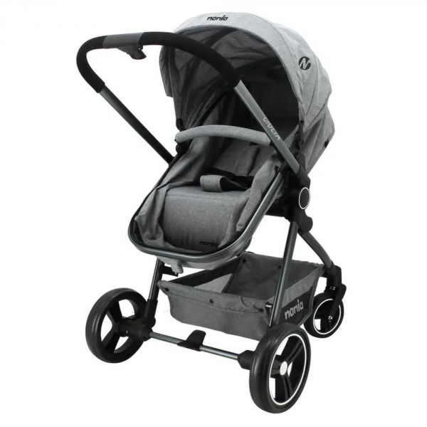 Poussette duo Giula Gris Chiné