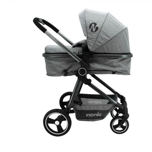 Poussette duo Giula Gris Chiné