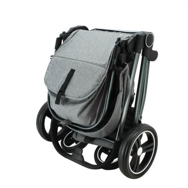 Poussette duo Giula Gris Chiné