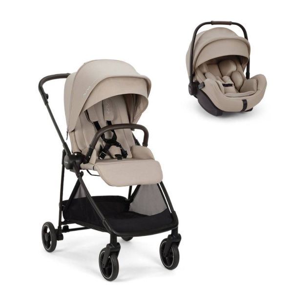 Poussette duo Ixxa Next + siège auto Arra Flex Chateau