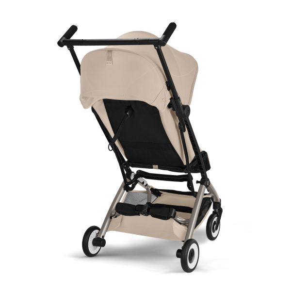 Poussette duo Libelle 5 ultra compacte Almond Beige avec siège auto Cloud G i-Size