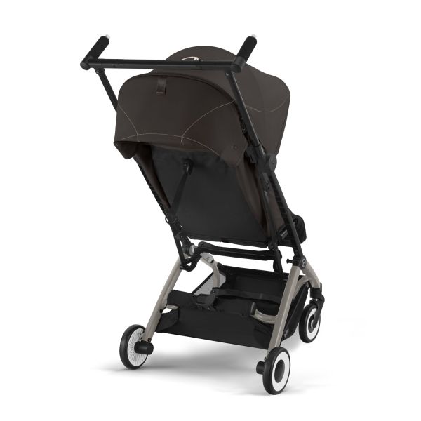 Poussette duo Libelle 5 ultra compacte Chocolate Brown avec siège auto Cloud T i-Size