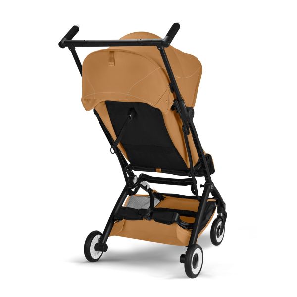 Poussette duo Libelle 5 ultra compacte Cinnamon Yellow avec siège auto Aton B2 i-Size