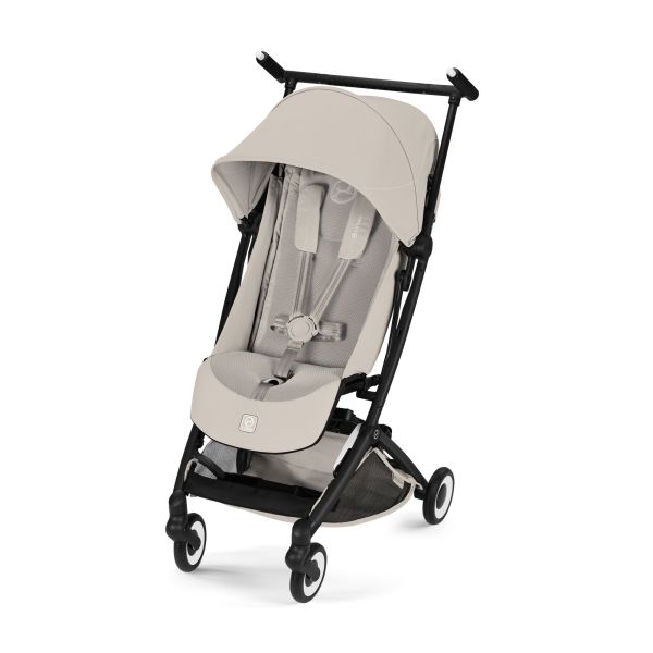 Poussette duo Libelle 5 ultra compacte Dune Grey avec siège auto Cloud G i-Size