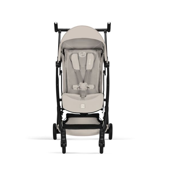 Poussette duo Libelle 5 ultra compacte Dune Grey avec siège auto Cloud G i-Size