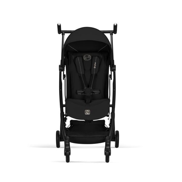 Poussette duo Libelle 5 ultra compacte Magic Black avec siège auto Aton B2 i-Size