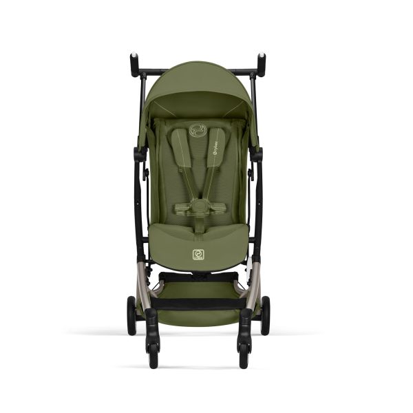 Poussette duo Libelle 5 ultra compacte Moss Green avec siège auto Cloud G i-Size