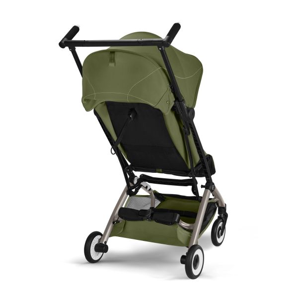 Poussette duo Libelle 5 ultra compacte Moss Green avec siège auto Cloud T i-Size
