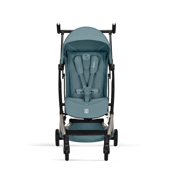 Poussette duo Libelle 5 ultra compacte Stormy Blue avec siège auto Cloud G i-Size