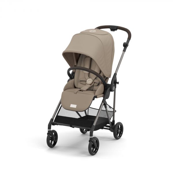 Poussette duo Melio 4 Almond Beige + Siège auto Aton B2 i-Size
