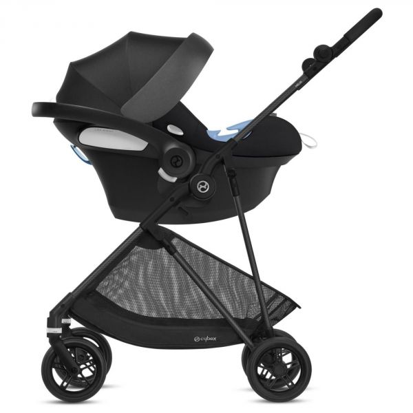 Poussette duo Melio 4 Fog Grey + Siège auto Cloud T i-Size
