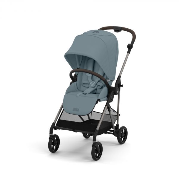 Poussette duo Melio 4 Stormy Blue + Siège auto Cloud G i-Size