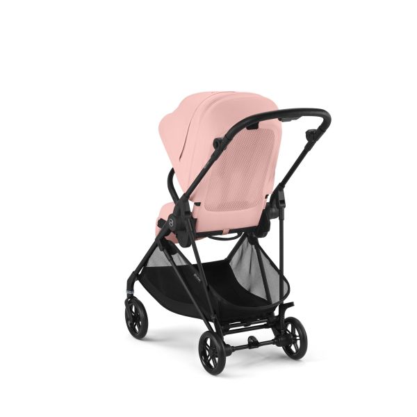 Poussette duo Melio Carbon Candy Pink + Cloud T i-Size
