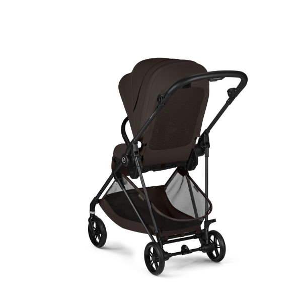 Poussette duo Melio Carbon 6 Chocolate Brown avec siège auto Aton B2 i-Size