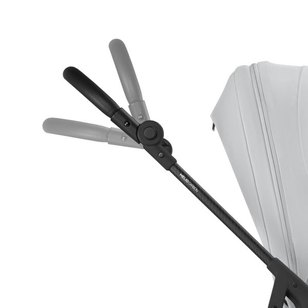 Poussette duo Melio Carbon Fog Grey + Aton B2 i-Size